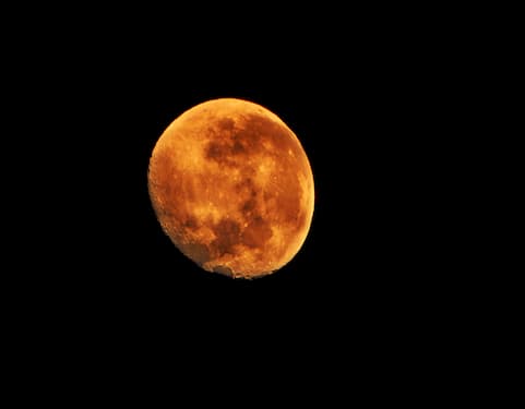 The Orange Moon