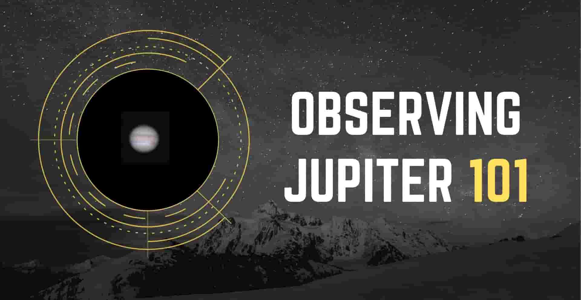 Seeing Jupiter with a telescope