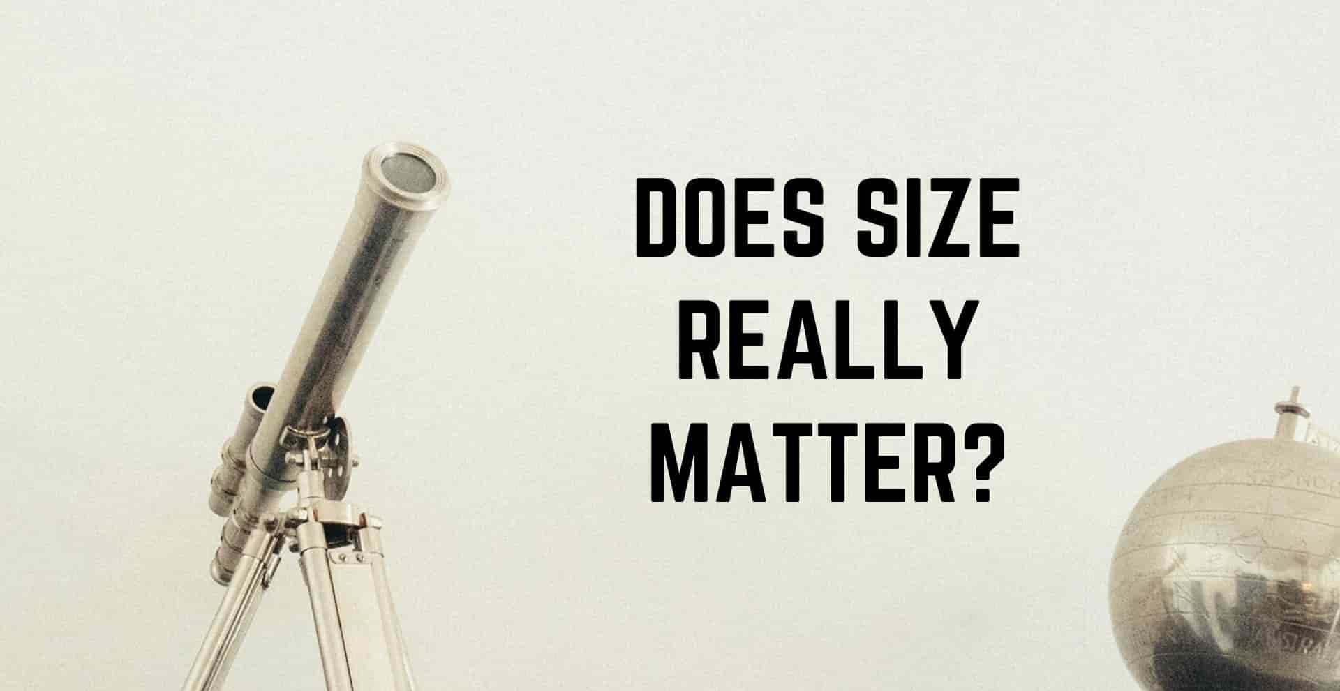 Lol Gelukkig Nauwkeurig Telescope Aperture Explained: Does Size Really Matter?