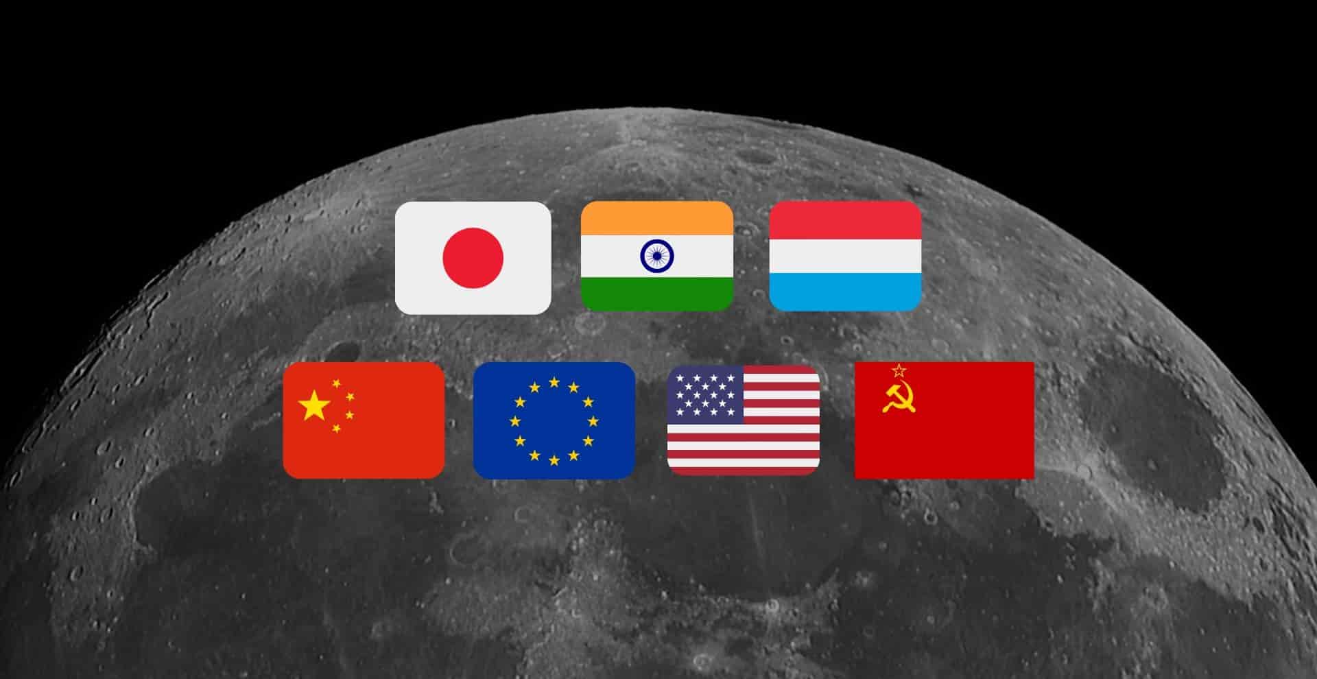 Countries that have been to the moon