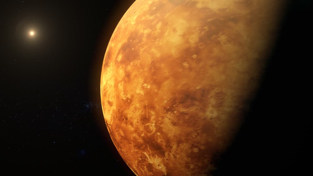 Venus is a very hot planet
