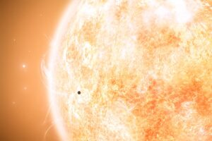 Mercury in front of the Sun