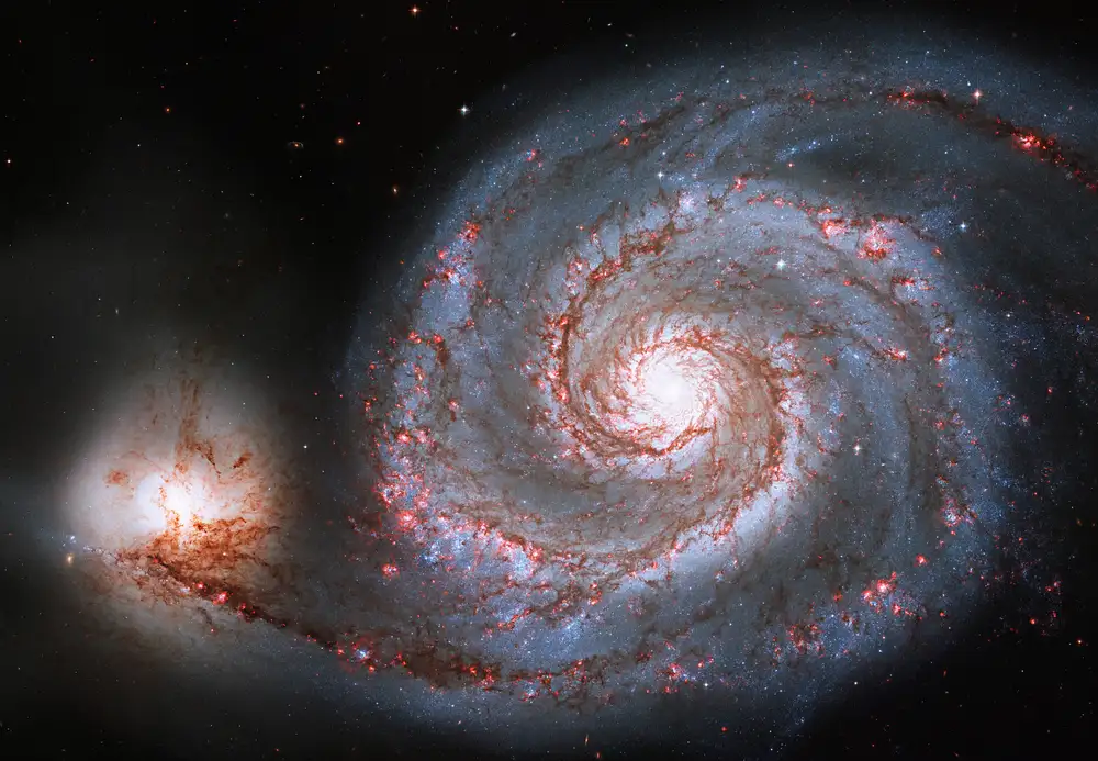 whirlpool spiral galaxy