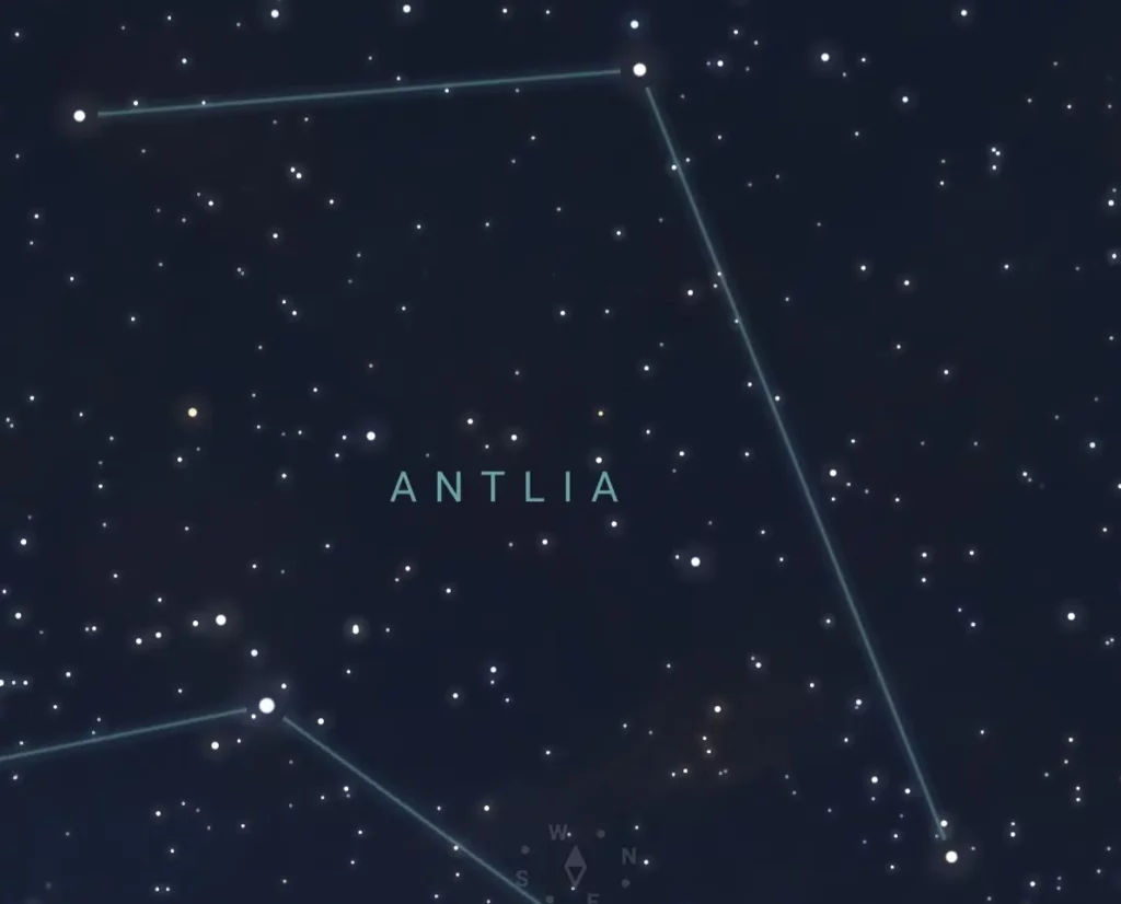 Antlia constellation