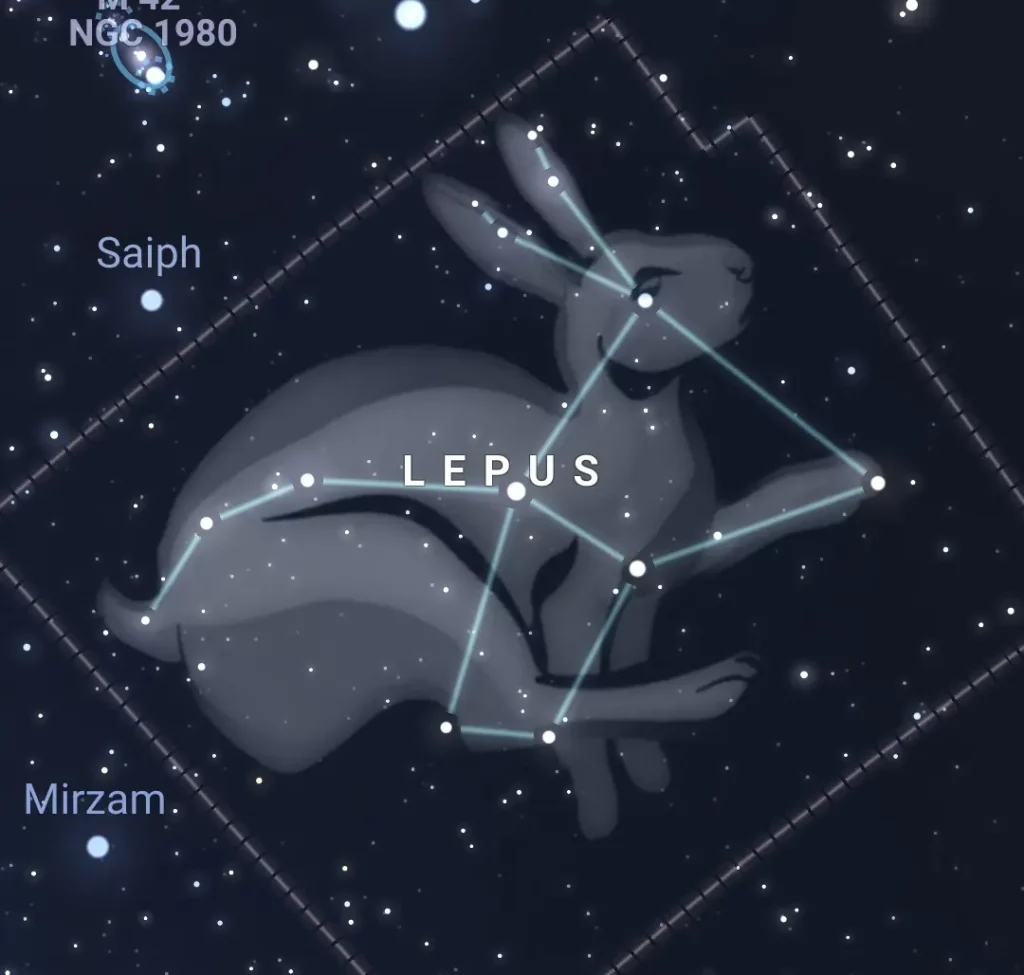 Lepus constellation