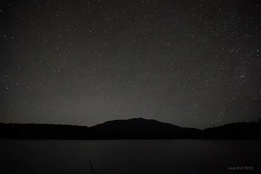 starry night at Baxter State Park