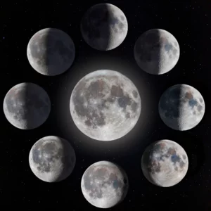 the major moon phases
