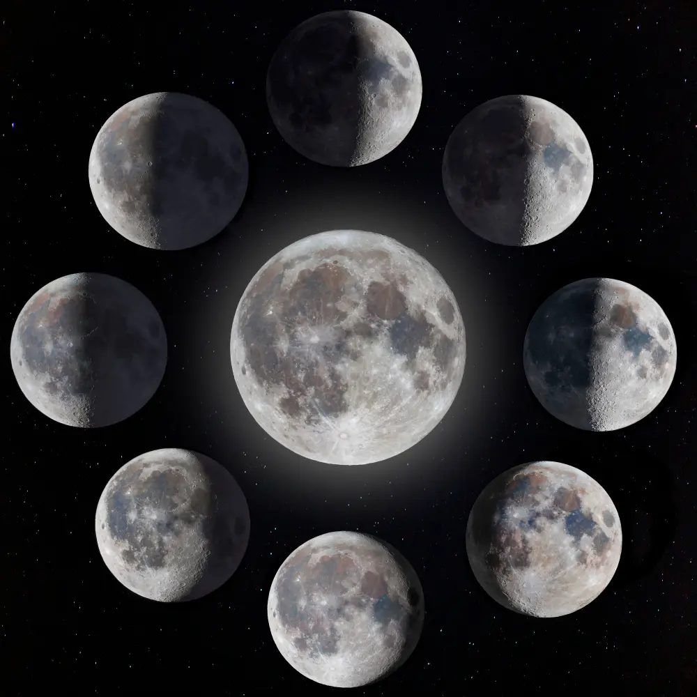 The Lunar Cycle: Exploring the Eight Moon Major Phases