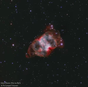 m76 the little dumbbell nebula