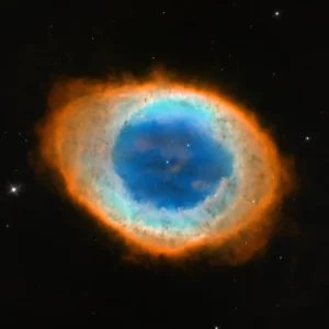 messier 57 ring nebula in lyra