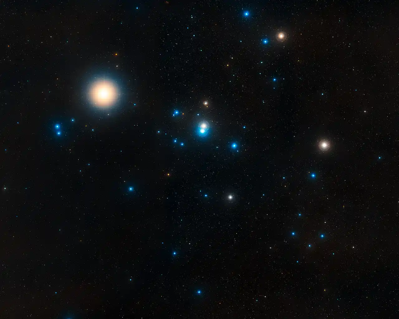 the Hyades cluster by esa