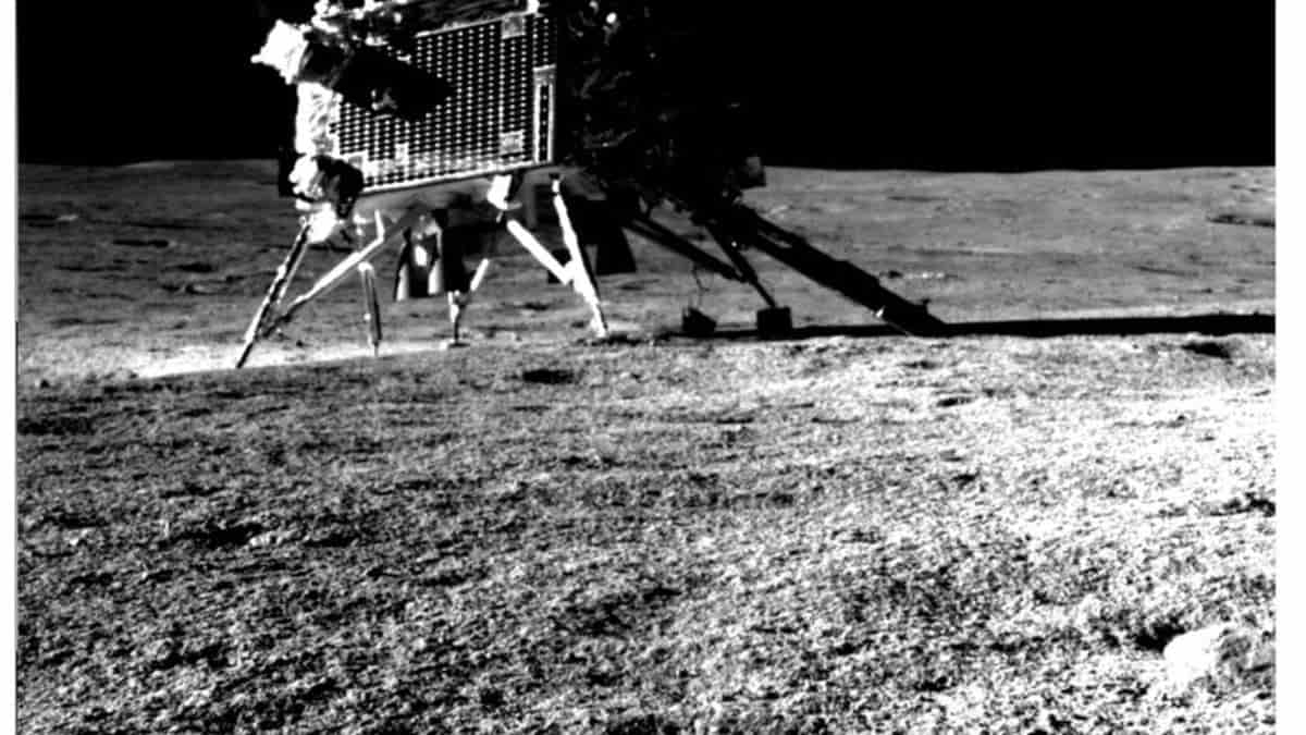 vikram lander on the moon