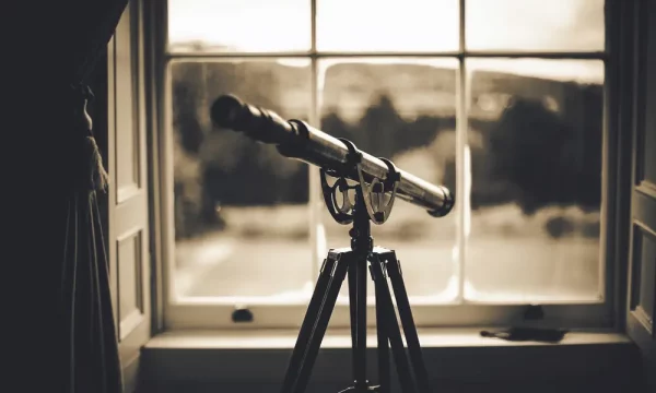 a-telescope-at-the-window