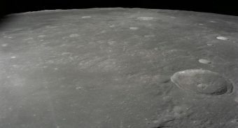 Apollo 12 lunar module landing