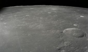 Apollo 12 lunar module landing