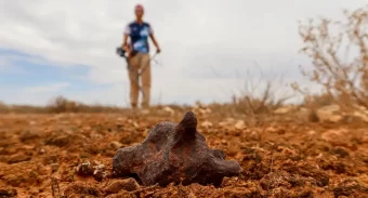 finding meteorites with metal detectors