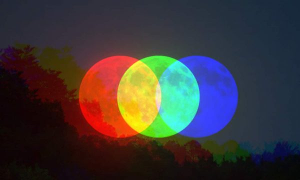 true colors of the moon