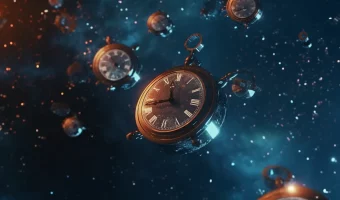 what time is it in space